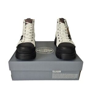 Palladium Boots Womens 10 Med Star White Revolt HI TX Combat New in Box